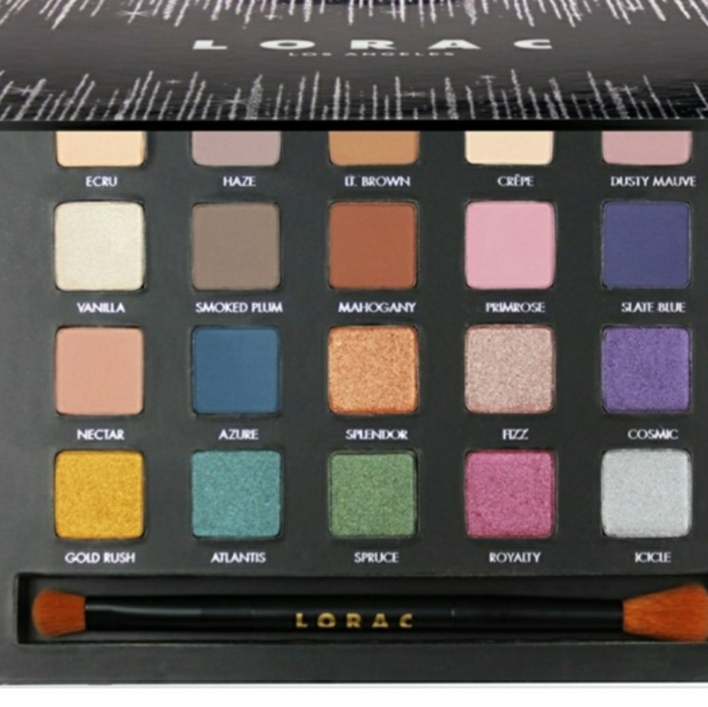 New lorac shine bright eyeshadow palette